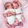Anano Reborn Baby Dolls Twins Full Body-18 in Realistic Baby Doll Twins Girl, Full Body Reborn Dolls, Lifelike Newborn Babies Real Life Babys Doll Washable Toy For Girls