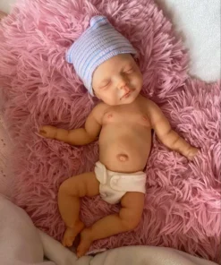 Newborn baby doll sleeping 27cm girl