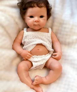 Bettie And Timothy Super Silicone Girl Doll With Rooted Hair