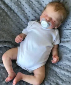 Reborn baby doll sleeping Sam