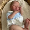The Sili Cradle Silicone Reborn Doll Baby 20in 8.4lb COA Eyes Closed